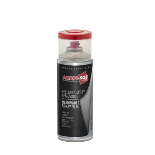 Clear Peelable Furniture Protection Spray — Peelable aerosol series packaging