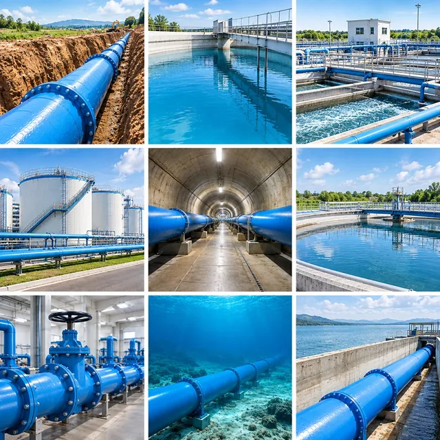 IPN8710 Anti-Corrosion Pipe & Tank Lining — Pipe and water infrastructure applications