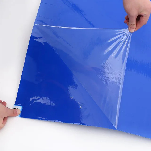 Multi-Surface Peelable Protective Coating — Peelable film on a finished surface