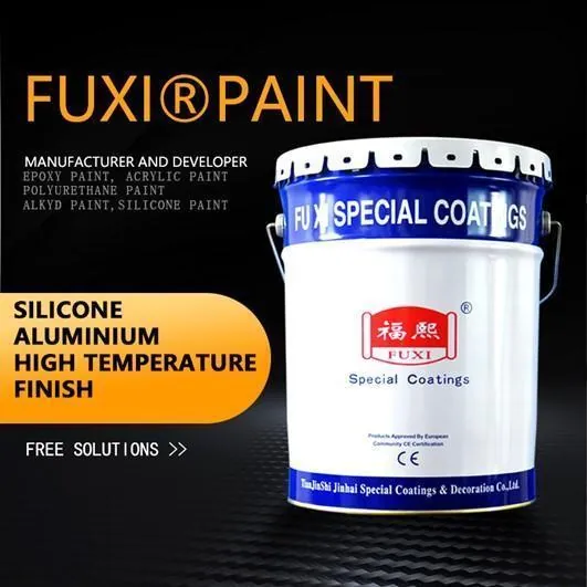 Silicone Aluminum Heat-Resistant Coating — Coating material and packaging